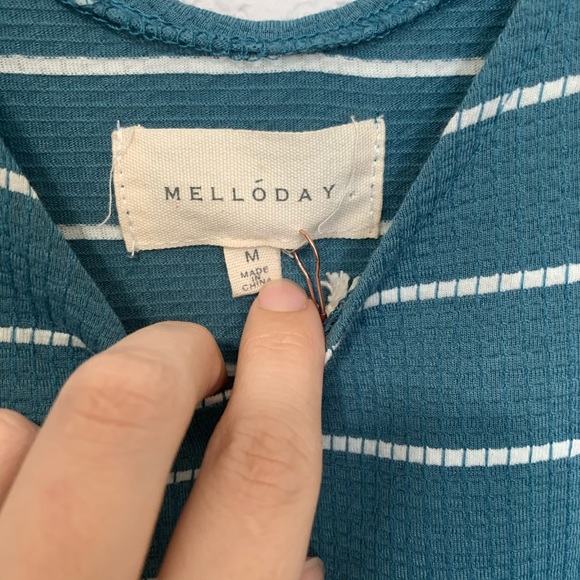 Melloday Striped Tank Dress - Picture 3 of 5